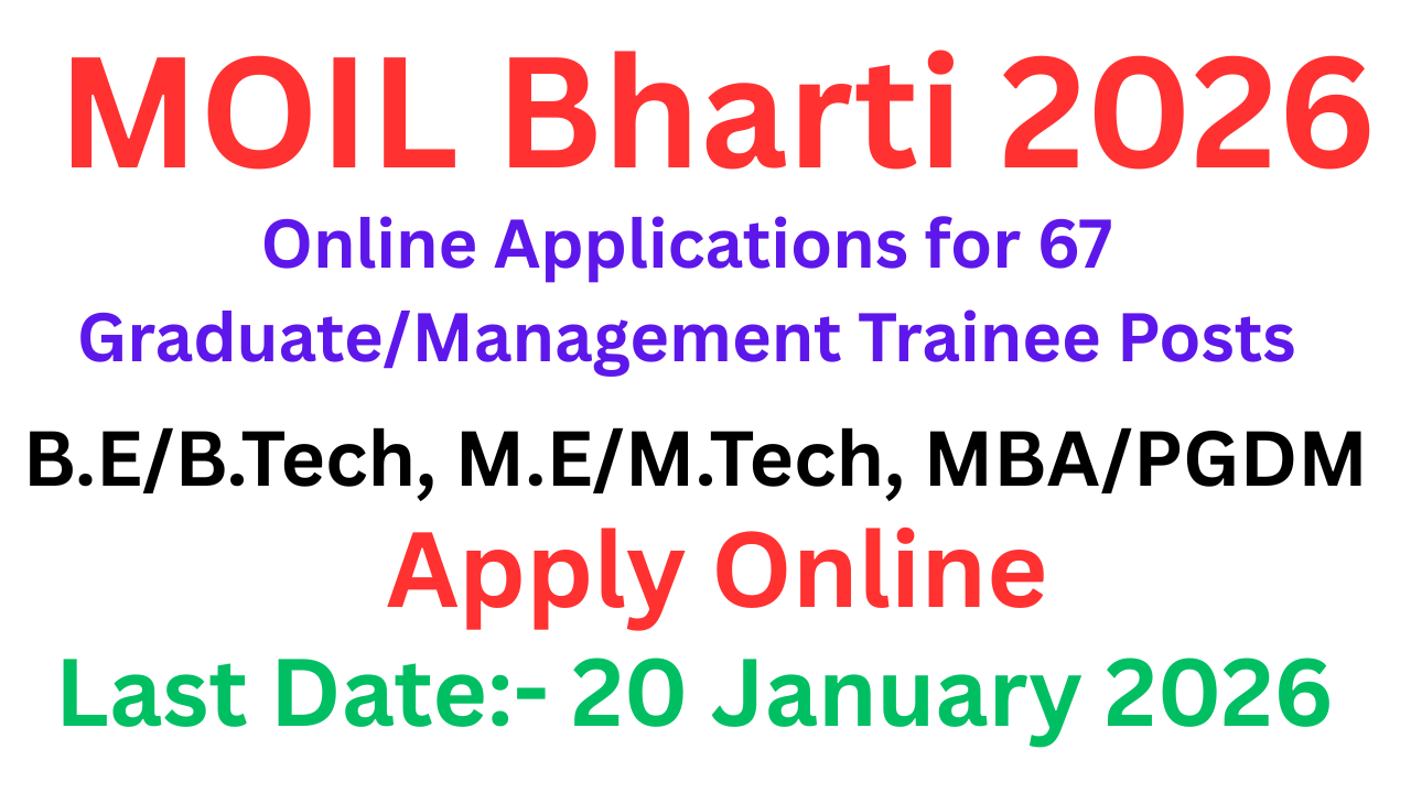MOIL Bharti 2026